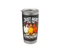 Qui Per Le Galline Bicchiere termico in acciaio inox doppia parete