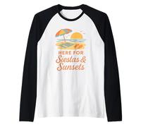 Qui per Sieste & Tramonti - Elementi Estivi Minimi Maglia con Maniche Raglan