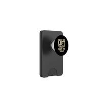 Qui per sollevare non parlare Sollevamento muscolare con manubri Sollevamento pesi PopSockets PopWallet per MagSafe