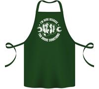 Qui Perché You Si È Rotto Qualcosa Meccanico Cotone Grembiule 100% Biologico