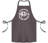 Qui Perché You Si È Rotto Qualcosa Meccanico Cotone Grembiule 100% Biologico