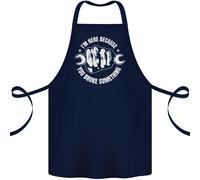 Qui Perché You Si È Rotto Qualcosa Meccanico Cotone Grembiule 100% Biologico