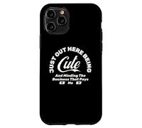 QUI SOLO ESSERE CARINO E ORDINARE GLI AFFARI CHE MI PAGANO Custodia per iPhone 11 Pro