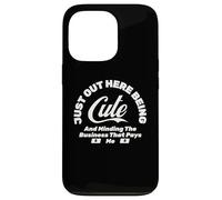 QUI SOLO ESSERE CARINO E ORDINARE GLI AFFARI CHE MI PAGANO Custodia per iPhone 13 Pro