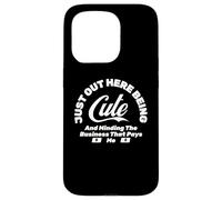 QUI SOLO ESSERE CARINO E ORDINARE GLI AFFARI CHE MI PAGANO Custodia per iPhone 15 Pro