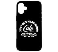 QUI SOLO ESSERE CARINO E ORDINARE GLI AFFARI CHE MI PAGANO Custodia per iPhone 16 Plus