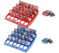 Qui sono-io gioco,Divertente gioco di indovinelli per famiglie, che gioco di tavola Tung Tung Saur divertente modello creativo,blu, rosso