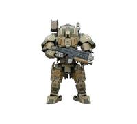 Quibuilds Action figure in scala 1/25, modello militare mecha con giunti completamente articolati e staccabili, accessori realistici per esposizione da scrivania, scenografia, appassionati di