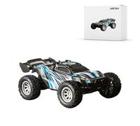 Quibuilds S658 1/32 RC Mini elettrico Drift Fuoristrada, 2.4G Telecomando e fino a 20+KM/H, regalo per gli appassionati di outdoor/RC principianti (RTR/blu)