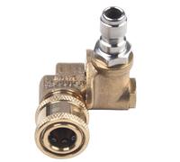 Quick and Easy Connect Premium Girevole Accoppiatore Ottone per Ugelli Idropulit
