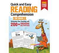 Quick and Easy Reading Comprehension for Grade Two: Streamline Your Teaching with 200+ Engaging Activities, Including Second Grade Sight Words
