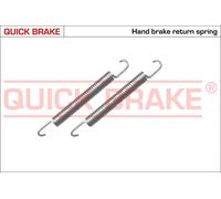 QUICK BRAKE 105-0480 Kit accessori, Ganasce freno stazionamento per OPEL,SAAB,VA