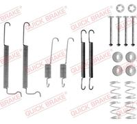 QUICK BRAKE 105-0744 Kit accessori, Ganasce freno per OPEL,VAUXHALL