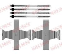 QUICK BRAKE 109-0205 Kit accessori, Pastiglia freno per BMW