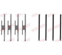 QUICK BRAKE 109-1012 Kit accessori, Pastiglia freno per OPEL,VAUXHALL