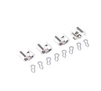 Metzger Autoteile - Set accessori pastiglia freno 109-1055 frontale 2x per Seat Fiat
