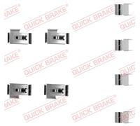 QUICK BRAKE 109-1198 Kit accessori, Pastiglia freno per MITSUBISHI