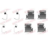 QUICK BRAKE 109-1218 Kit accessori, Pastiglia freno per ABARTH,ALFA ROMEO,CITROË