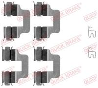 QUICK BRAKE 109-1245 Kit accessori, Pastiglia freno per ABARTH,ALFA ROMEO,BMW,CA
