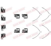 QUICK BRAKE 109-1269 Kit accessori, Pastiglia freno per TOYOTA