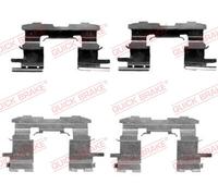 QUICK BRAKE 109-1631 Kit accessori, Pastiglia freno per TOYOTA