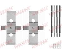 QUICK BRAKE 109-1637 Kit accessori, Pastiglia freno per AUDI