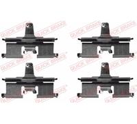 QUICK BRAKE 109-1692 Kit accessori, Pastiglia freno per CHEVROLET,DAEWOO