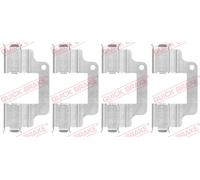 QUICK BRAKE 109-1740 Kit accessori, Pastiglia freno per LAND ROVER
