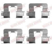 OJD Quick Brake Set accessori pastiglia freno a disco posteriore 109-1741 per Toyota Corolla
