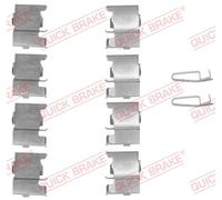 Set di accessori, pastiglia del freno a disco QUICK BRAKE 109-1775