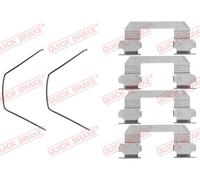 QUICK BRAKE 109-1789 Kit accessori, Pastiglia freno per NISSAN