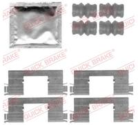 QUICK BRAKE 109-1798 Kit accessori, Pastiglia freno per RENAULT