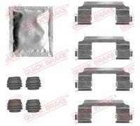 QUICK BRAKE 109-1817 Kit accessori, Pastiglia freno per TOYOTA