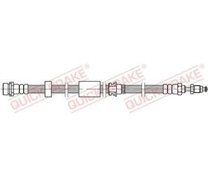 QUICK BRAKE 32.800 Flessibile del freno per MAZDA
