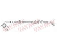 QUICK BRAKE 59.914 Tubo freno