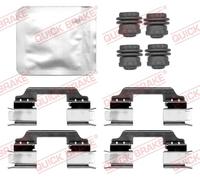 QUICK BRAKE Set Accessori Disco Freno per Opel Karl C16 1.0 Ford Ka + UK