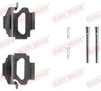QUICK BRAKE Set Accessori Pastiglia Freno a Disco per Ford Escort V Aal ABL 1.3