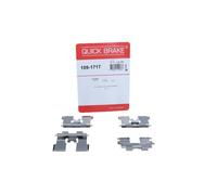 QUICK BRAKE Set Accessori Pastiglia Freno a Disco per Hyundai Santa Fé II CM 2.2