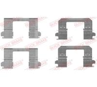 QUICK BRAKE Set Accessori Pastiglia Freno a Disco per Nissan Qashqai + 2 I J10