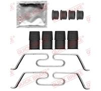 QUICK BRAKE Set Accessori Pastiglia Freno a Disco per VW Touareg CR7 3.0 Tdi V8