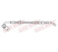QUICK BRAKE Tubo Frenante Per Suzuki Grand Vitara I 1.6 4x4 2.0 HDi 110 16V