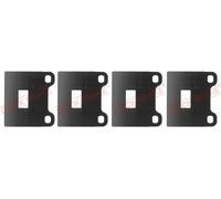 QUICK BRAKE W1214 Kit accessori, pastiglia freno