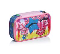 Quick Case - SJ Girl - Scuola - Attrezzata con Pennarelli, Matite ecc..