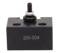 Quick Change Portautensili in acciaio per torni 6-9 pollici CNC accessori per la lavorazione dei metalli, compatibile con Aloris/Dorian/Phase II/Yuasa(250-004)