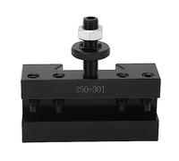 Quick Change Tool Post Holder 250-301 | 1 / 2in - 3 / 4in Square Tool Fits Dorian/Aloris/Phase II | Compatible with 13-18in Lathe for Turning/Facing/Boring