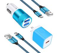 Quick Charge 3.0 Fast Phone Charger compatibile per Samsung Galaxy A53 5G A71 A51 A52 A42 A32 A12 A13 A14 A23 5G A03s A04s A90 A80 A70 A60 A50 A40 A30 22 0 A41 A31 A21 A11, Xcover 5/6 Pro
