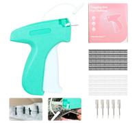 Quick Clothing Fixer Micro Stitch Gun per vestiti Mini Kit da cucito Pistola da cucito Accessori per cucire Pistola per cucire Etichettatura abbigliamento Etichetta prezzo 500 elementi di fissaggio e