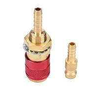 Quick Connect Fitting M6 Gas Connector Water Cooled MIG TIG Welding Torch Adapter Set For MIG Welder TIG Welder