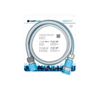 Quick Connection Set For Hose Reel Cart Cellfast + 12,5 Mm 3 Pieces NUOVO