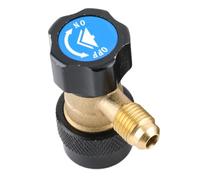 Quick Coupler Adapter, Car Refrigerant Fitting, 360 gradi Rotational Connector, Multifunctional AC Tool, Ideal for Vehicle Air Conditioning System Conversion and Service